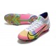 Nike Top Mercurial Superfly 8 Elite FG Cleats White Pink