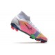 Nike Top Mercurial Superfly 8 Elite FG Cleats White Pink