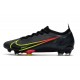 Nike Mercurial Vapor 14 Elite FG Shoes Black Cyber Off Noir