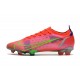 Nike Mercurial Vapor 14 Elite FG Shoes Bright Crimson Metallic Silver