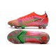 Nike Mercurial Vapor 14 Elite FG Shoes Bright Crimson Metallic Silver