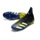 adidas Predator Freak + FG Cleats Core Black White Solar Yellow