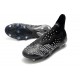 adidas Predator Freak + FG Cleats Core Black Grey Four White
