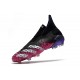 adidas Predator Freak + FG Cleats Core Black White Shock Pink