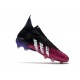 adidas Predator Freak + FG Cleats Core Black White Shock Pink