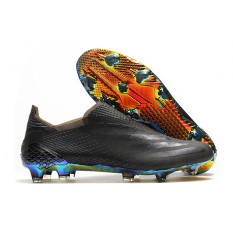 adidas X Ghosted + FG/ AG Core Black Blue