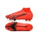 Nike Top Mercurial Superfly 8 Elite FG Cleats Red Black