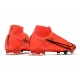 Nike Top Mercurial Superfly 8 Elite FG Cleats Red Black