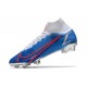 Nike Mercurial Superfly VIII Elite FG Blue White Red