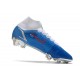 Nike Mercurial Superfly VIII Elite FG Blue White Red