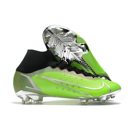 Nike Mercurial Superfly VIII Elite FG Green Silver