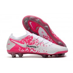 Nike Phantom Generative Texture Elite FG White Pink