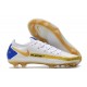 Nike Phantom Generative Texture Elite FG White Golden Blue