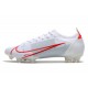 Nike Mercurial Vapor 14 Elite FG Shoes White Red