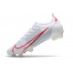 Nike Mercurial Vapor 14 Elite FG Shoes White Red