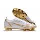 Nike Mercurial Vapor 14 Elite FG Shoes White Gold