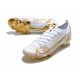 Nike Mercurial Vapor 14 Elite FG Shoes White Gold