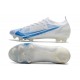 Nike Mercurial Vapor 14 Elite FG Shoes White Blue