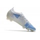 Nike Mercurial Vapor 14 Elite FG Shoes White Blue
