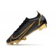 Nike Mercurial Vapor 14 Elite FG Shoes Black Gold