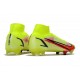 Nike Mercurial Superfly VIII Elite FG Volt Bright Crimson Black