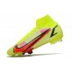 Nike Mercurial Superfly VIII Elite FG Volt Bright Crimson Black