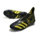 adidas Predator Freak + FG Cleats Black Yellow