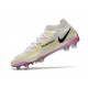 Nike Phantom GT2 Elite DF FG Motivation - White Bright Crimson Volt Black