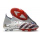 New adidas Predator Freak.1 FG Silver Metallic Core Black Scarlet