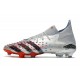 New adidas Predator Freak.1 FG Silver Metallic Core Black Scarlet