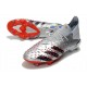 New adidas Predator Freak.1 FG Silver Metallic Core Black Scarlet