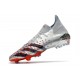 New adidas Predator Freak.1 FG Silver Metallic Core Black Scarlet