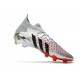 New adidas Predator Freak.1 FG Silver Metallic Core Black Scarlet