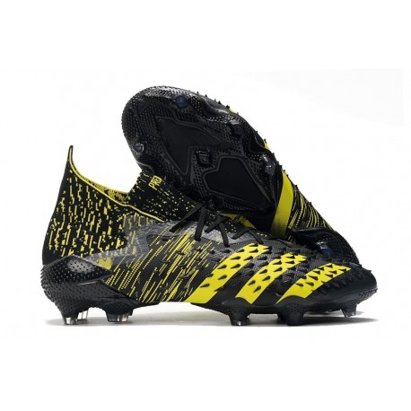 New adidas Predator Freak.1 FG Black Yellow