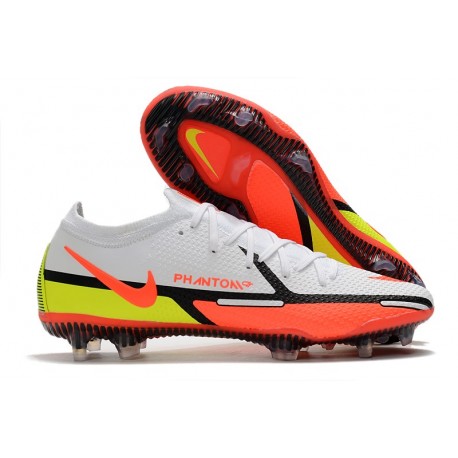 Nike Phantom GT2 Elite FG Motivation - White Bright Crimson Volt