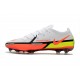 Nike Phantom GT2 Elite FG Motivation - White Bright Crimson Volt