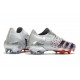 adidas Predator Freak.1 Low FG Silver Metallic Core Black Scarlet