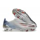 adidas X Ghosted + FG/ AG Showpiece - Silver Metallic /Core Black /Scarlet