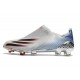 adidas X Ghosted + FG/ AG Showpiece - Silver Metallic /Core Black /Scarlet