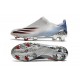 adidas X Ghosted + FG/ AG Showpiece - Silver Metallic /Core Black /Scarlet
