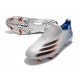 adidas X Ghosted + FG/ AG Showpiece - Silver Metallic /Core Black /Scarlet