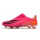 adidas X Ghosted + FG/ AG Superspectral - Shock Pink /Core Black /Screaming Orange