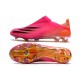 adidas X Ghosted + FG/ AG Superspectral - Shock Pink /Core Black /Screaming Orange