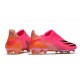 adidas X Ghosted + FG/ AG Superspectral - Shock Pink /Core Black /Screaming Orange