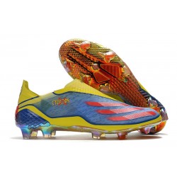 adidas X Ghosted + FG/ AG X-Men Cyclops - Blue /Vivid Red/ Bright Yellow LIMITED EDITION