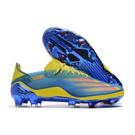 adidas X Ghosted.1 FG X-Men Cyclops - Blue /Vivid Red/ Bright Yellow