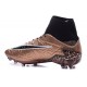 New 2016 Nike Hypervenom Phantom II FG ACC Neymar Cleat Bronze Black White