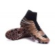New 2016 Nike Hypervenom Phantom II FG ACC Neymar Cleat Bronze Black White