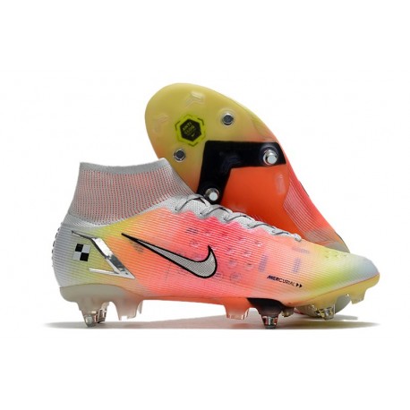 Nike Mercurial Superfly VIII Elite SG Pro White Bright Mango
