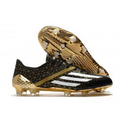 adidas F50 GHOSTED ADIZERO HYBRIDTOUCH FG Black Golden White